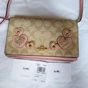 SOLD 🆕COACH Hayden Heart Sig Crossbody Bag